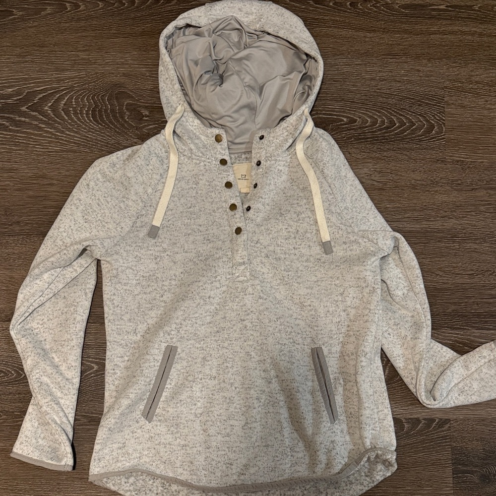 Thread & Supply Gray Hoodie Sweatshirt